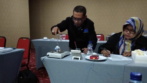 Training Kalibrasi Alat Ukur Dasar Tgl 14-16 Agustus 2018 di Yogyakarta